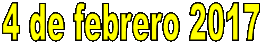 4 de febrero 2017