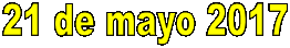 21 de mayo 2017