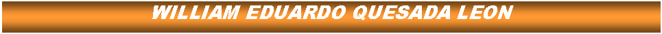 Cuadro de texto: WILLIAM EDUARDO QUESADA LEON