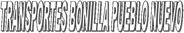 TRANSPORTES BONILLA PUEBLO NUEVO