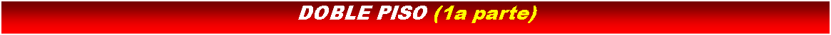 Cuadro de texto: DOBLE PISO (1a parte)
