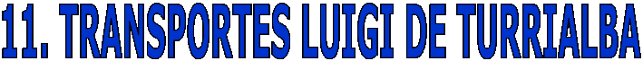 11. TRANSPORTES LUIGI DE TURRIALBA